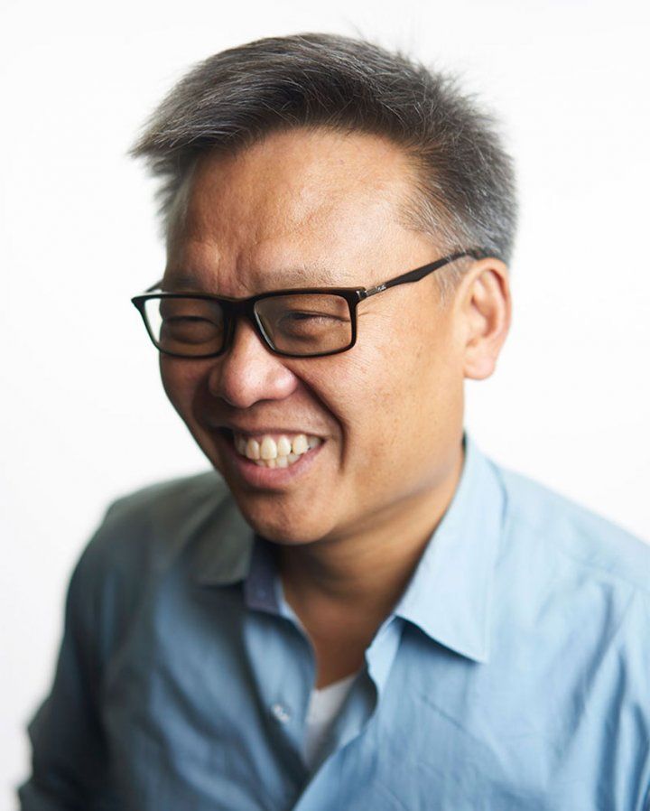 Portrait of Wendell Lim, laughing.