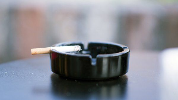 cigarette in an ashtray