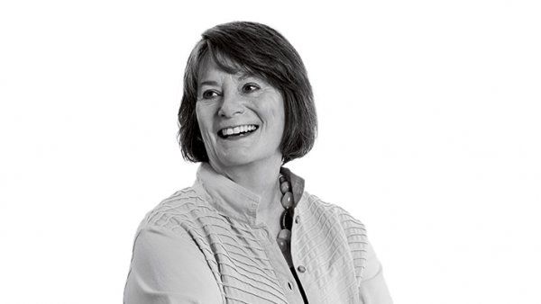 Portrait of Catherine Gilliss in front of a blank white background.