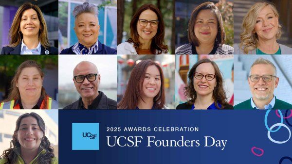 A collection of headshots of all 11 2025 Founders Day Award winners.
