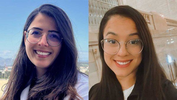 Headshots of the 2025 Pew Fellows Lilian Gomes de Oliveira and Beatriz de Moraez.
