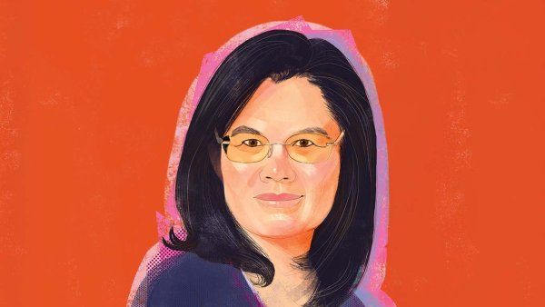 Illustrated portrait of Jian Zhang