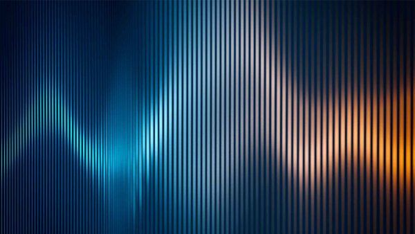 An abstract graphic of a heartbeat.